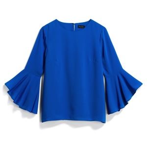 Nellin Flounce Sleeve Blouse